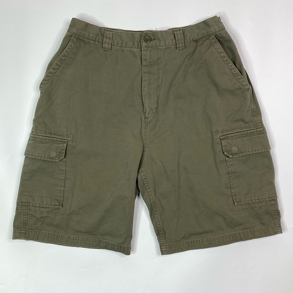 Vintage Footlocker Brown Cargo Shorts Size 32 Y2K 90s